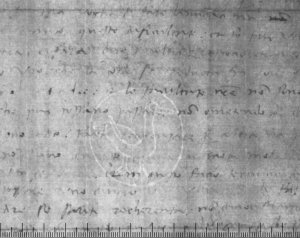 Письмо Бранды Кастильони; 1487 г.; Архив СПбИИ РАН. ЗЕС. Колл. 2. Карт. 94. № 1.