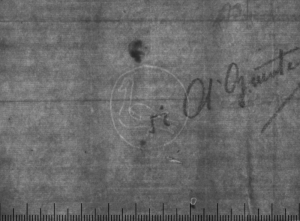 Письмо Т. Маласпина; 1498 г.; Архив СПбИИ РАН. ЗЕС. Колл. 1. Карт. 31. № 54.