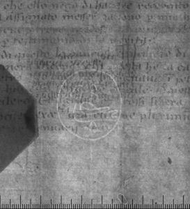 Письмо Мелькиоре де Парма; 1498 г.; Архив СПбИИ РАН. ЗЕС. Колл. 1. Карт. 68. № 69.