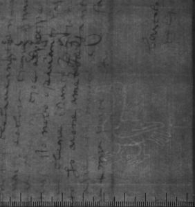 Письмо Бартоломео Бельфределли; 1497 г.; Архив СПбИИ РАН. ЗЕС. Колл. 1. Карт. 70. № 7. Письмо Бартоломео Бельфределли; 1497 г.; Архив СПбИИ РАН. ЗЕС. Колл. 1. Карт. 70. № 7.