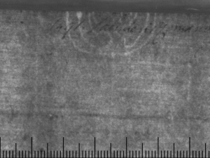 Письмо Р. Пальмиро; 1491 г.; Архив СПбИИ РАН. ЗЕС. Колл. 1. Карт. 17. № 27.