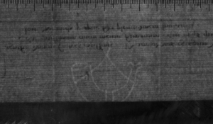 Письмо М. Лодовико; 1423 г.; Архив СПбИИ РАН. ЗЕС. Колл. 1. Карт. 59. № 50.