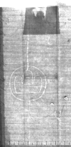 Письмо Мино Пикколомини; XV в.; Архив СПбИИ РАН. ЗЕС. Колл. 1. Карт. 233. № 10.