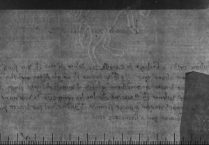 Письмо Эрколе д'Эсте; 1475 г.; Архив СПбИИ РАН. ЗЕС. Колл. 1. Карт. 78. № 2.
