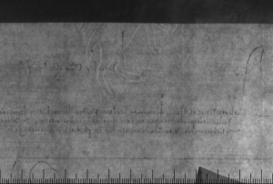 Письмо Эрколе д'Эсте; 1475 г.; Архив СПбИИ РАН. ЗЕС. Колл. 1. Карт. 78. № 1.